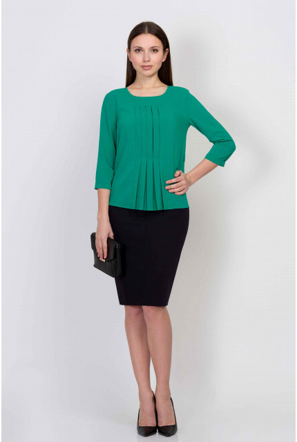 Блуза Emka Fashion b 2107-izumrud